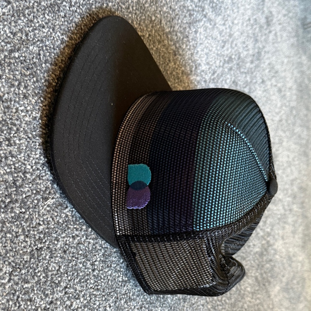 Black and Blue Trucker Cap